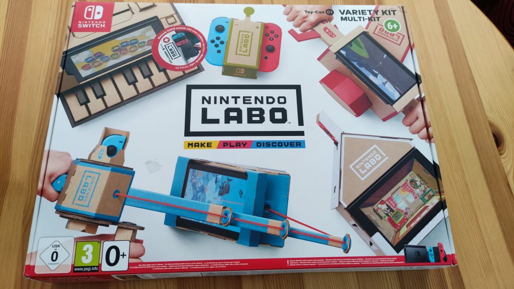 pudełko Nintendo Labo Variety kit Switch 
