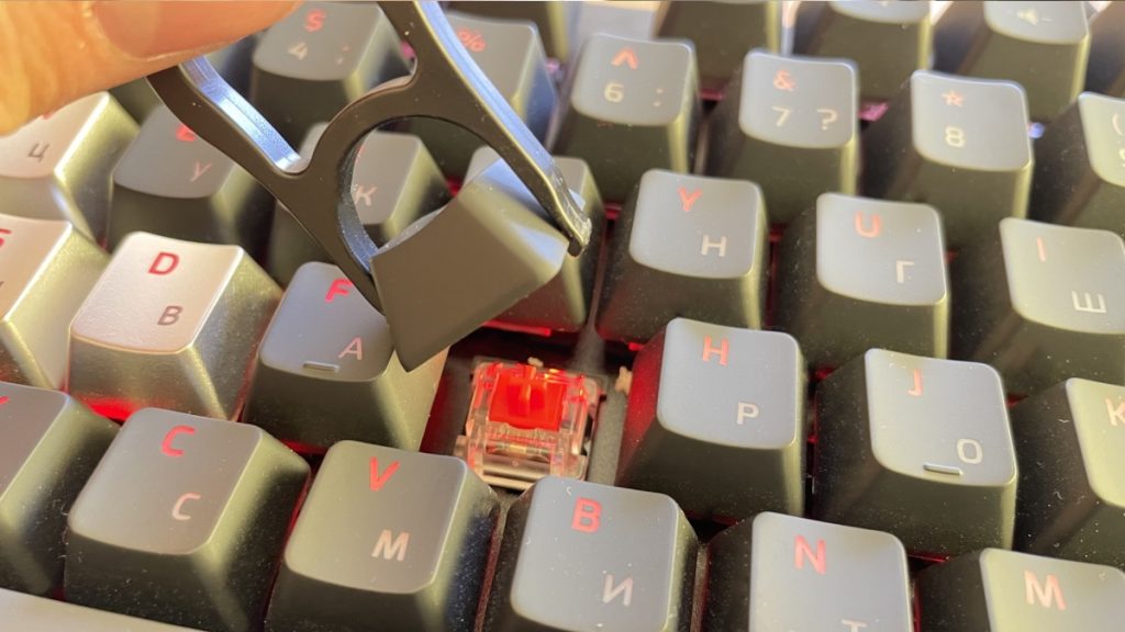 przełączniki klawiatury red
