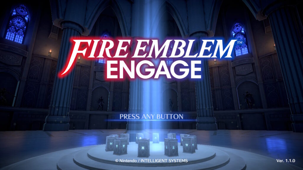 Ekran tytułowy Fire Emblem Engage