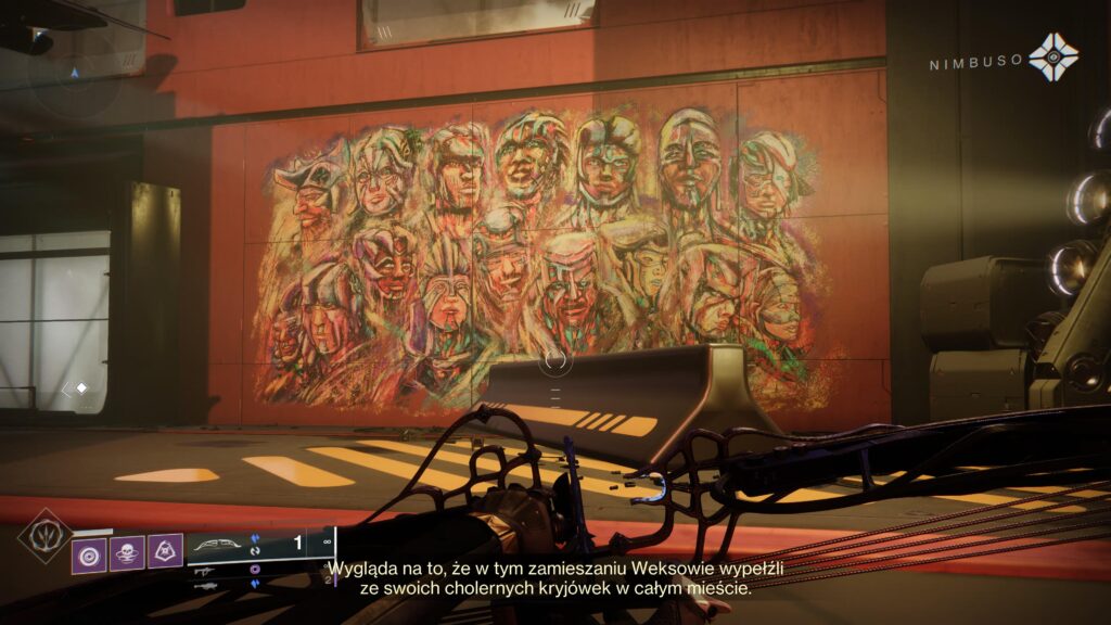 mural z bohaterami neomuny