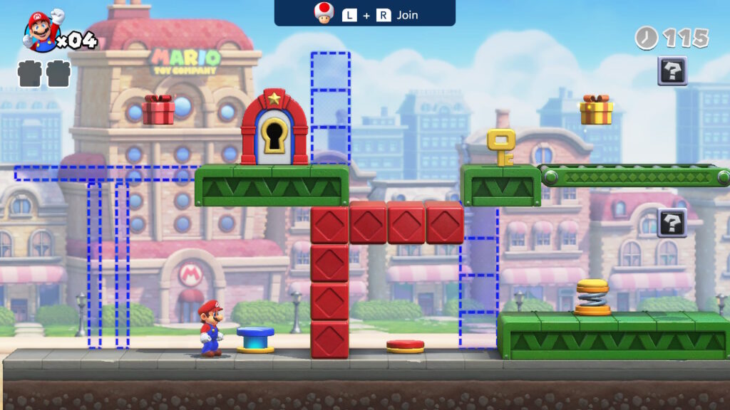 Gameplay Mario vs. Donkey Kong